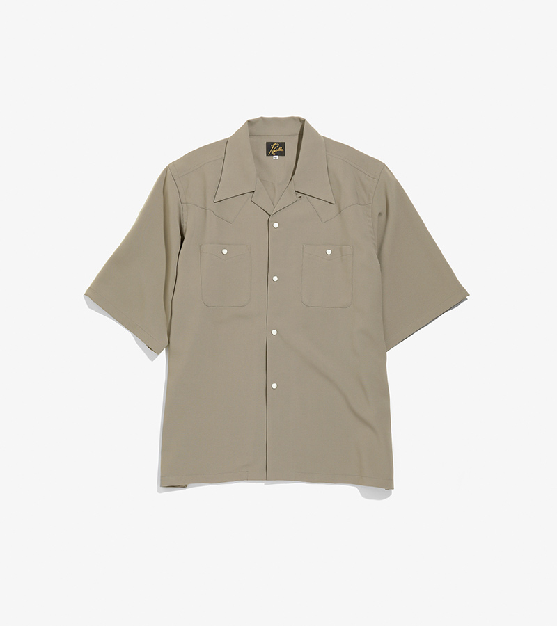 S/S Cowboy One-Up Shirt - Poly Cloth ¥18,000+tax