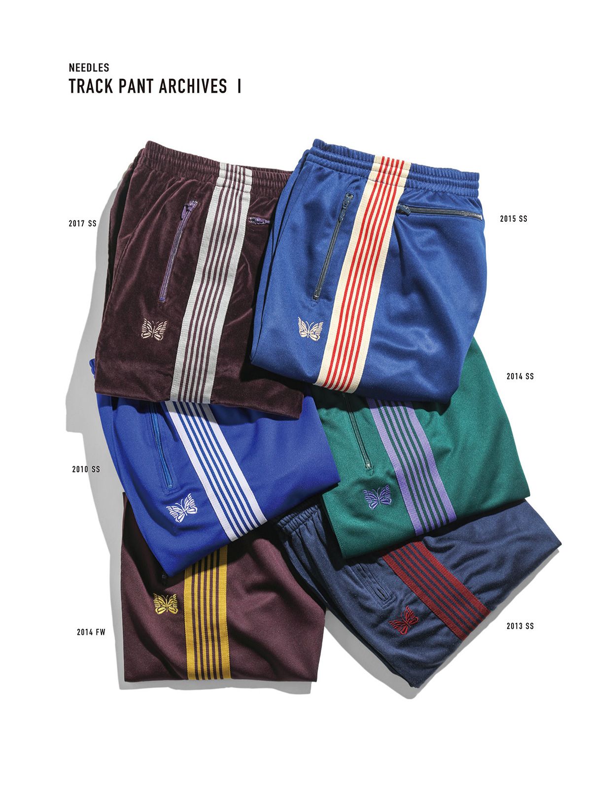 THE HISTORY OF NEEDLES TRACK PANT