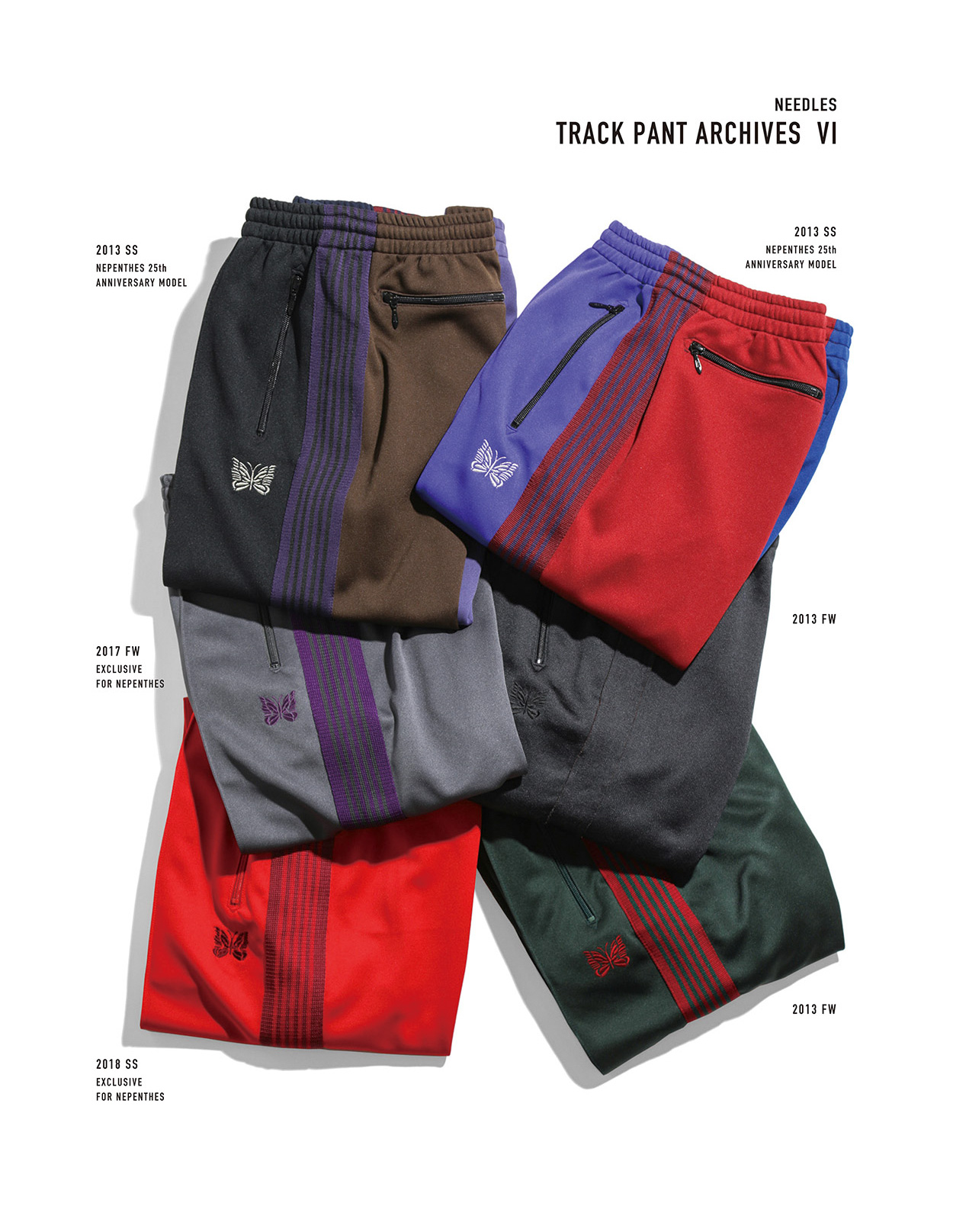 NEEDLES TRACK PANT ARCHIVES Ⅵ