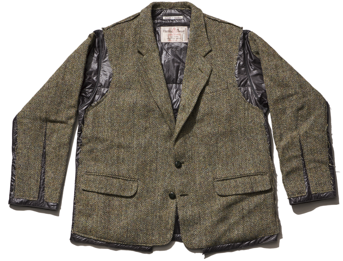 Tweed Jacket -> Covered Jacket