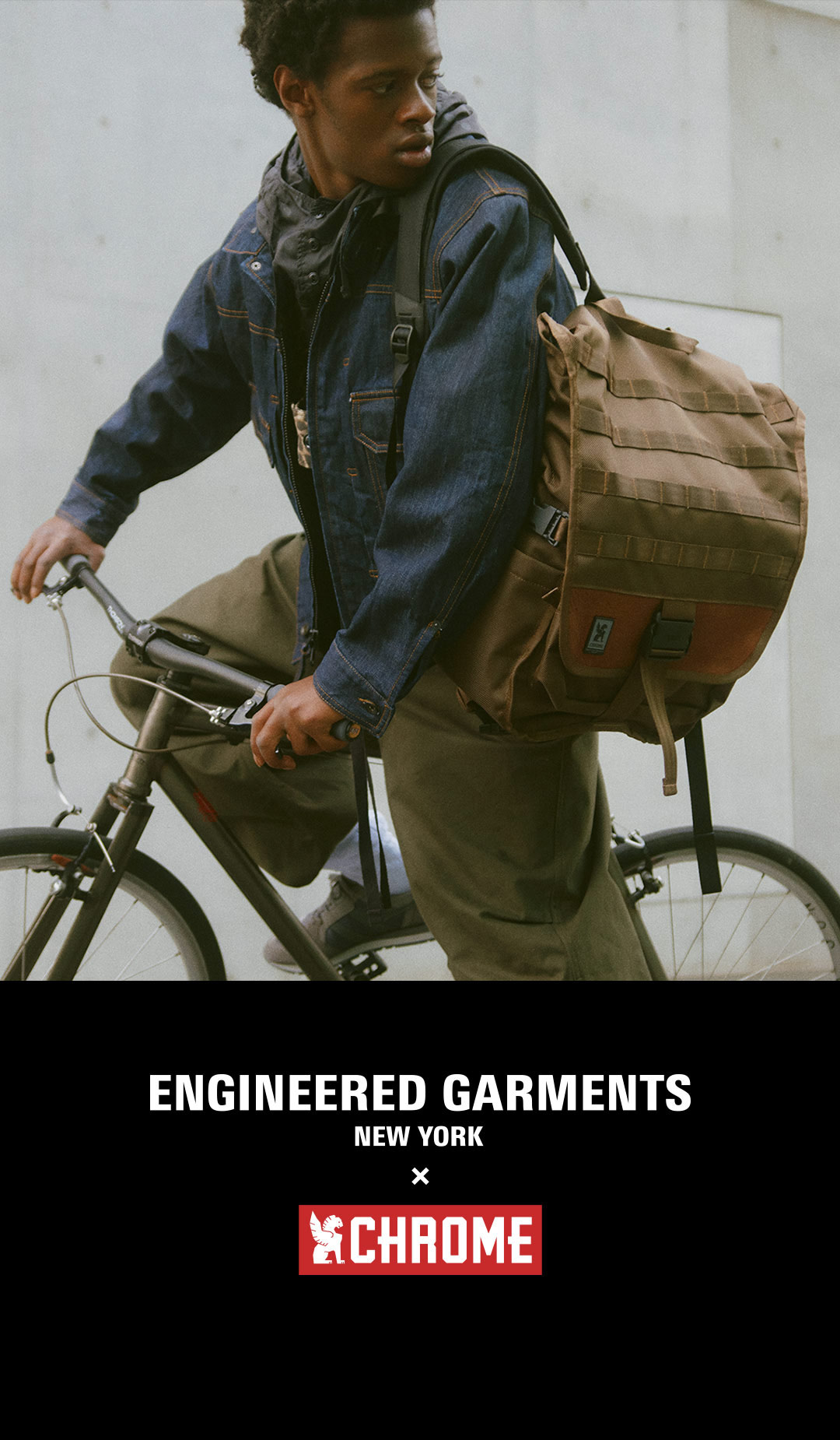 〈ENGINEERED GARMENTS〉x〈CHROME〉FALL WINTER 2024