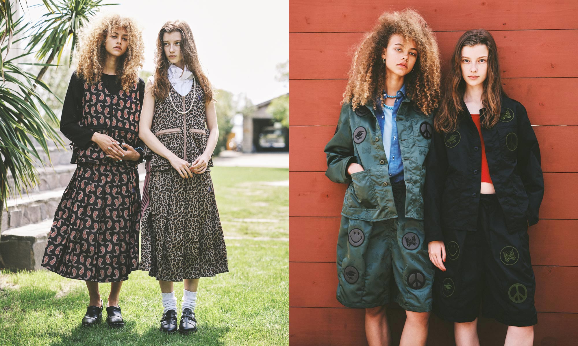 〈NEEDLES〉for NEPENTHES WOMAN SPRING SUMMER 2025