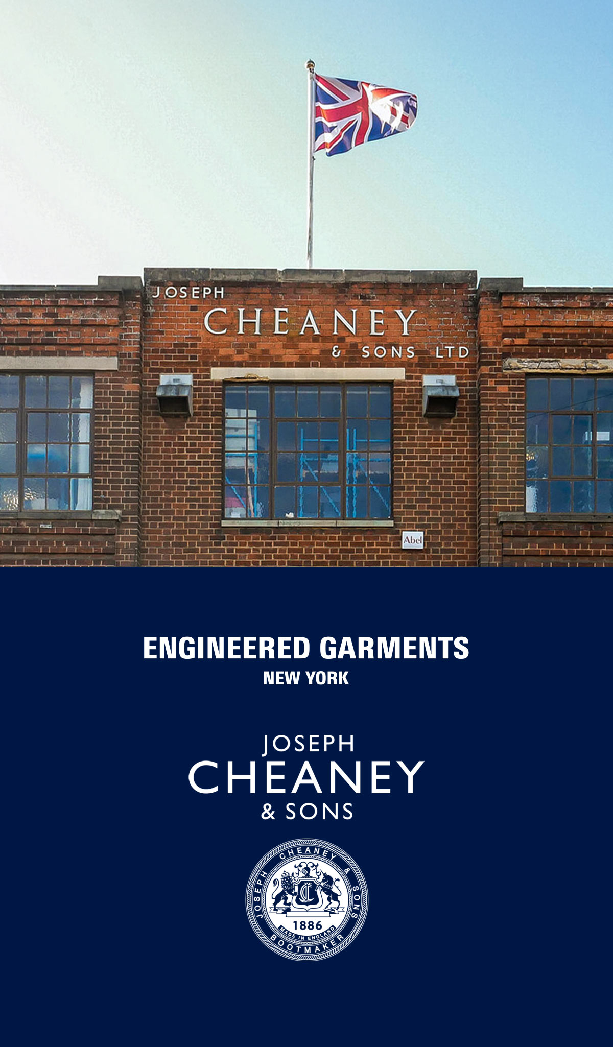 〈EG〉×〈JOSEPH CHEANEY〉10月3日（金）リリース決定