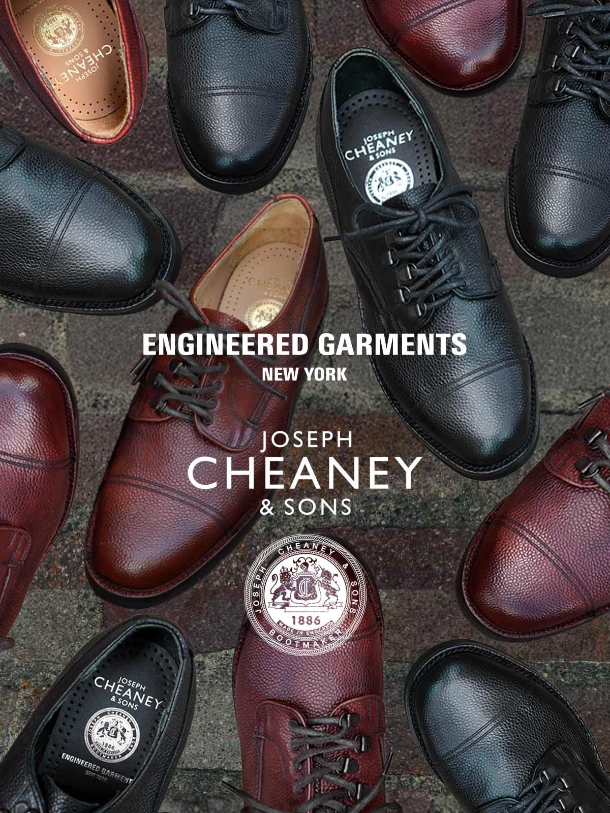 〈EG〉×〈JOSEPH CHEANEY〉10月3日（金）リリース決定