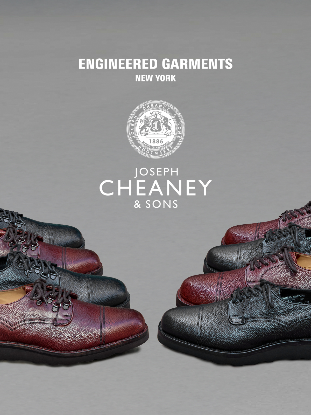 〈EG〉×〈JOSEPH CHEANEY〉10月3日（金）リリース決定
