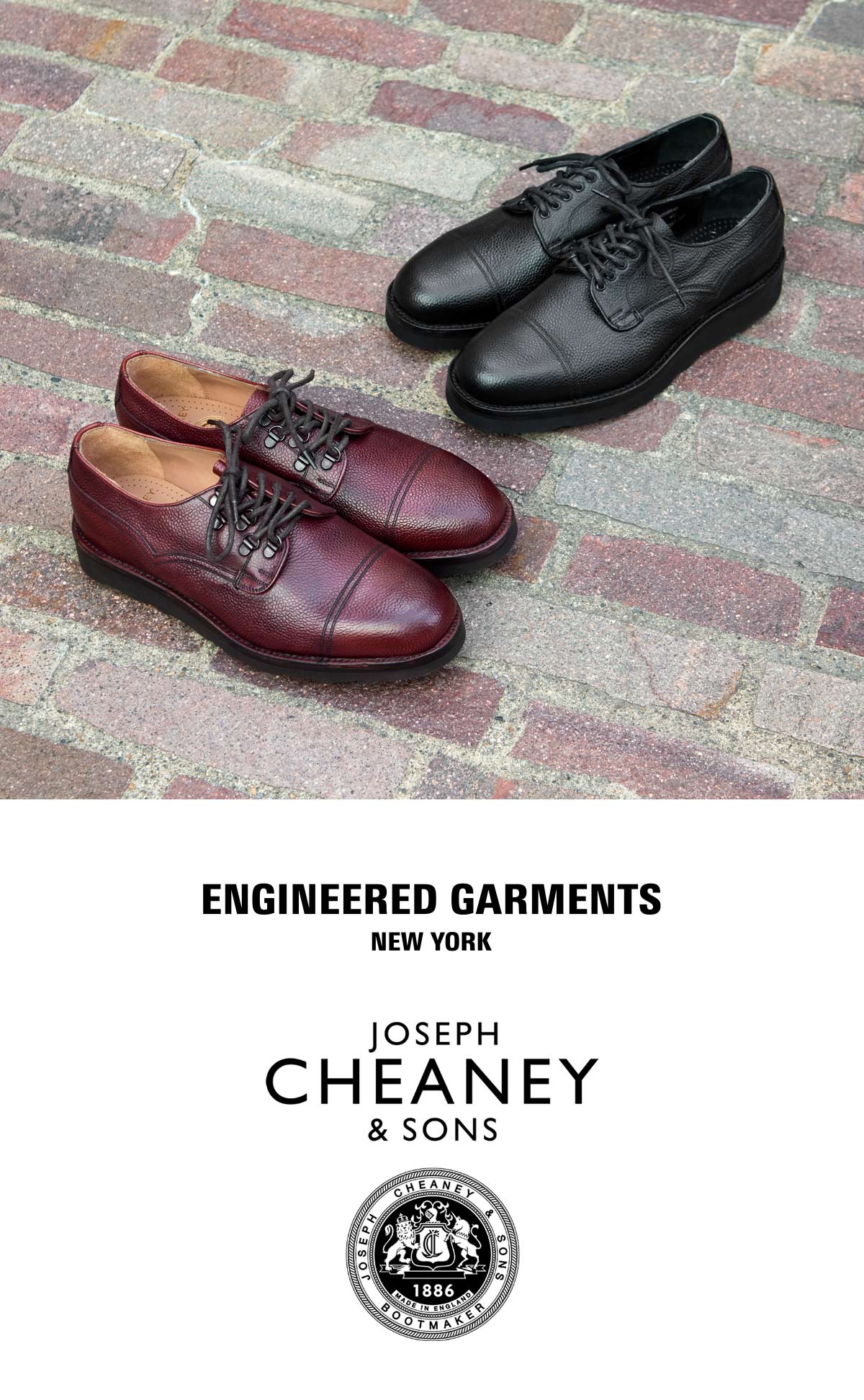 〈EG〉×〈JOSEPH CHEANEY〉10月3日（金）リリース決定