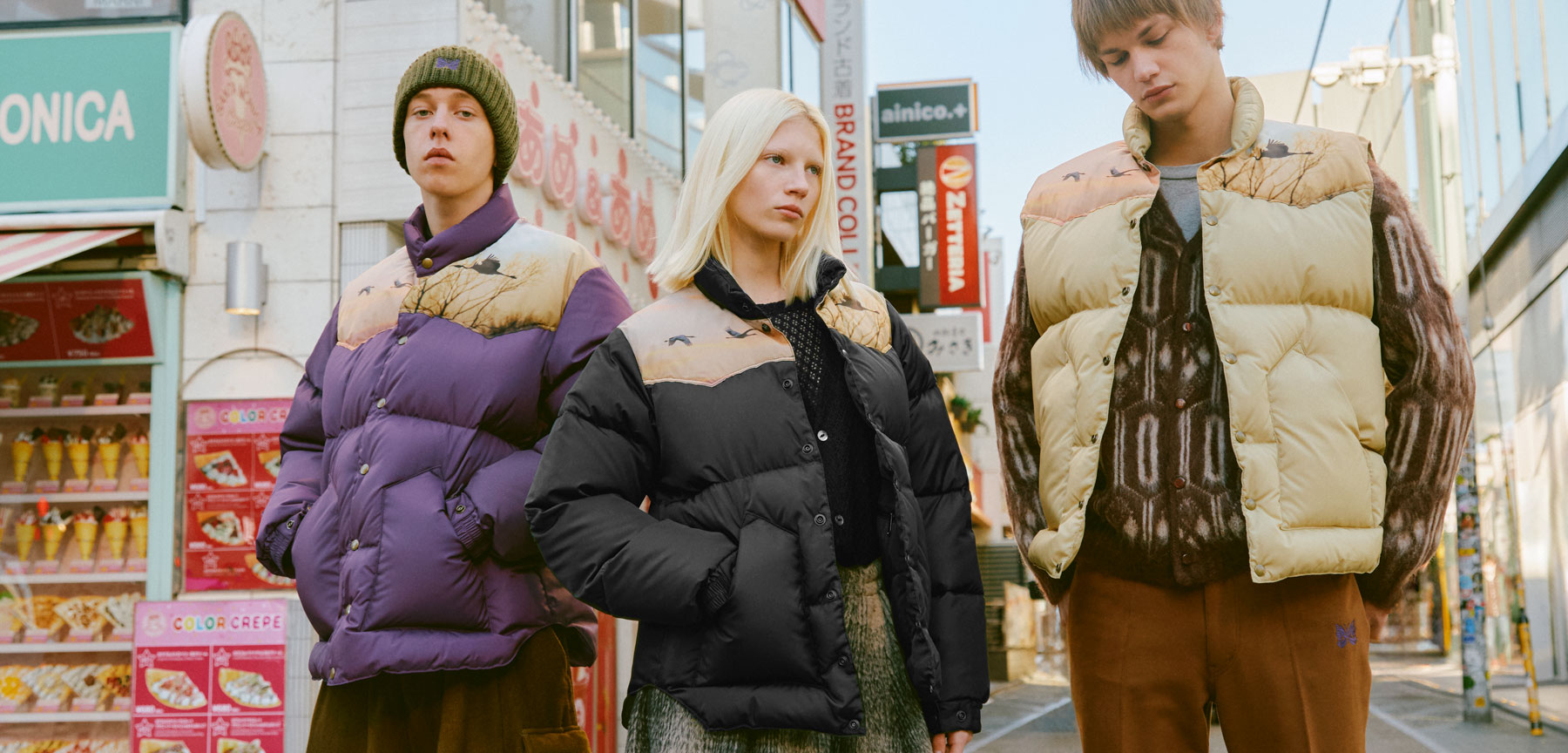 〈NEEDLES〉×〈Rocky Mountain Featherbed〉COLLABORATION PRODUCTS