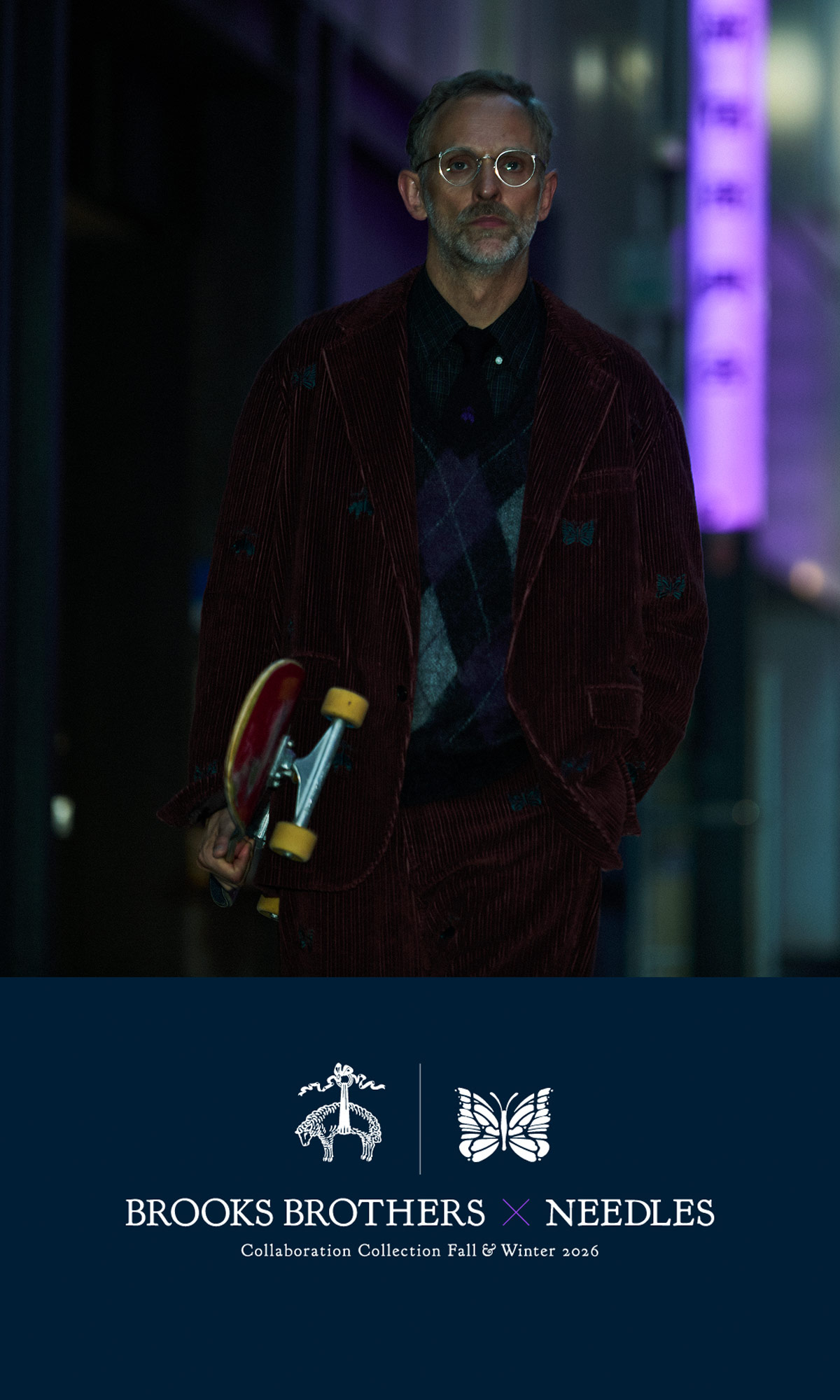 〈NEEDLES〉 x 〈BROOKS BROTHERS〉FALL WINTER 2026 9月2日（水）発売