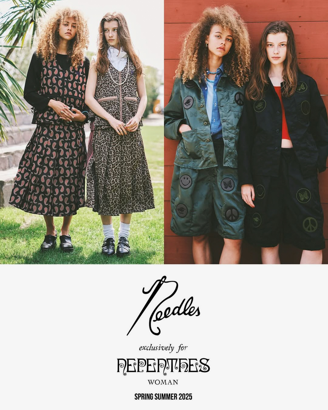 〈NEEDLES〉 for NEPENTHES WOMANSPRING SUMMER 2025