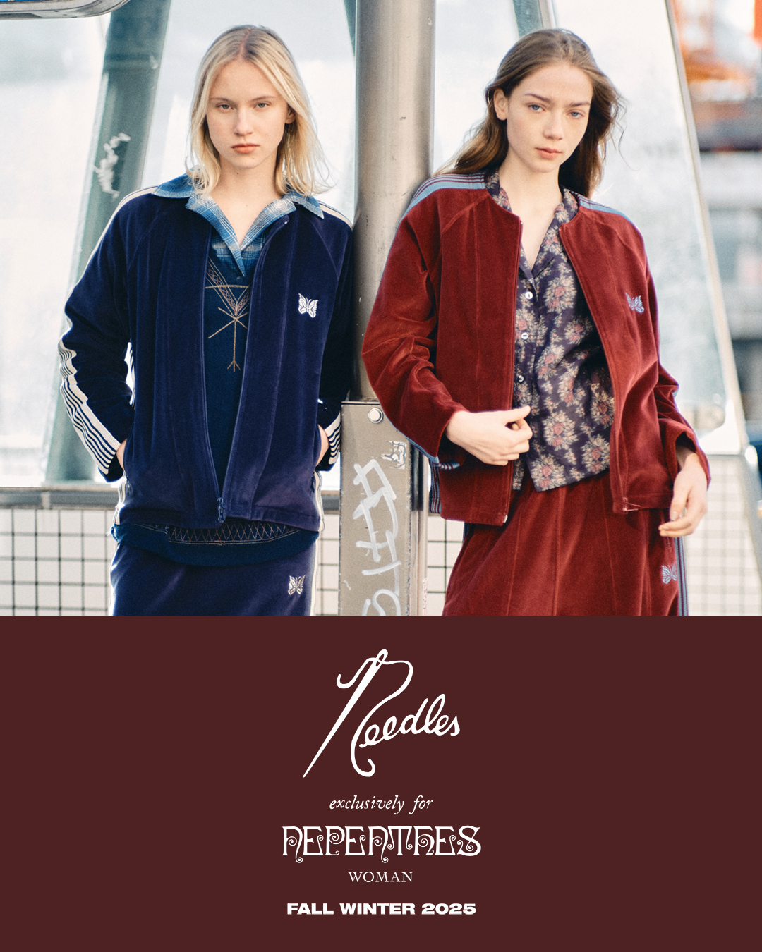 〈NEEDLES〉 FALL WINTER 2025exclusively for NEPENTHES WOMAN