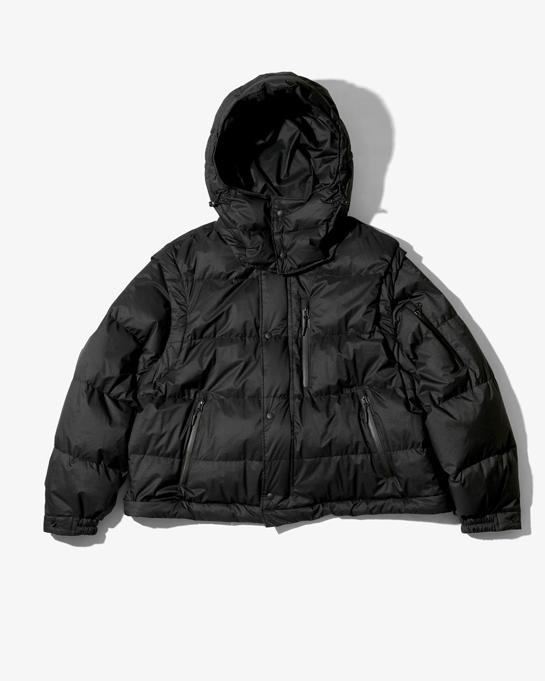 ENGINEERED GARMENTS〉x〈NANGA〉自由に変形する別注デタッチャブル