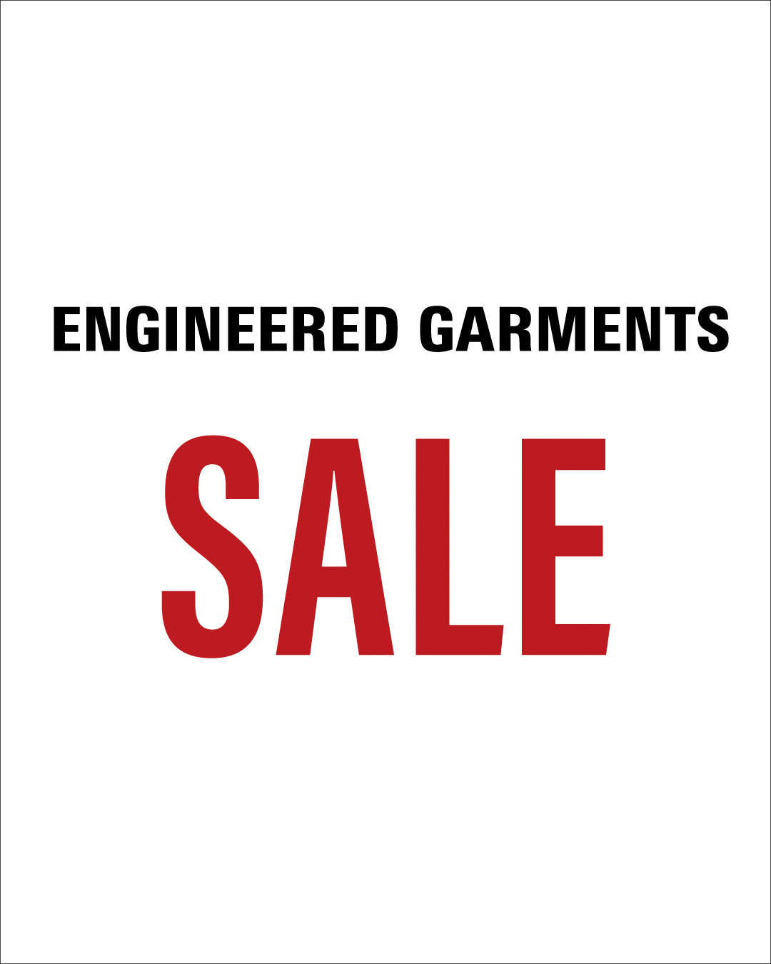 「NEPENTHES ONLINE STORE」SALE 新年1月1日（木）午前0時よりスタート