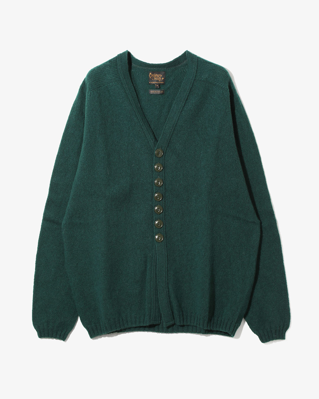 FISHERMAN SHETLAND CARDIGAN ¥35,200