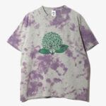 S/S TEE- C/PE JERSEY / HYDRANGEA ¥17,600