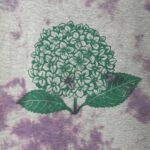 S/S TEE- C/PE JERSEY / HYDRANGEA ¥17,600