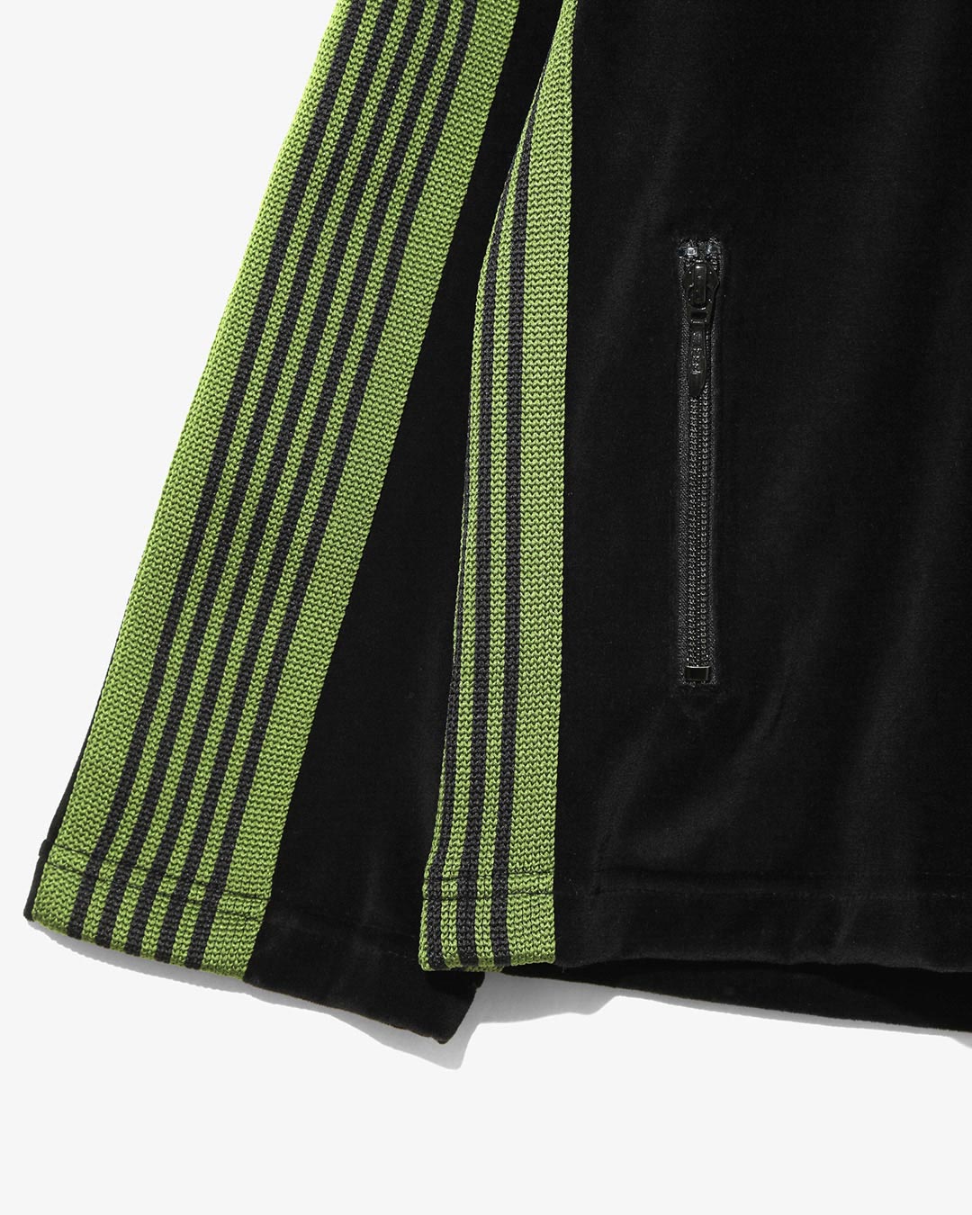 ZIPPED TRACK CARDIGAN – C/PE VELOUR ¥31,900