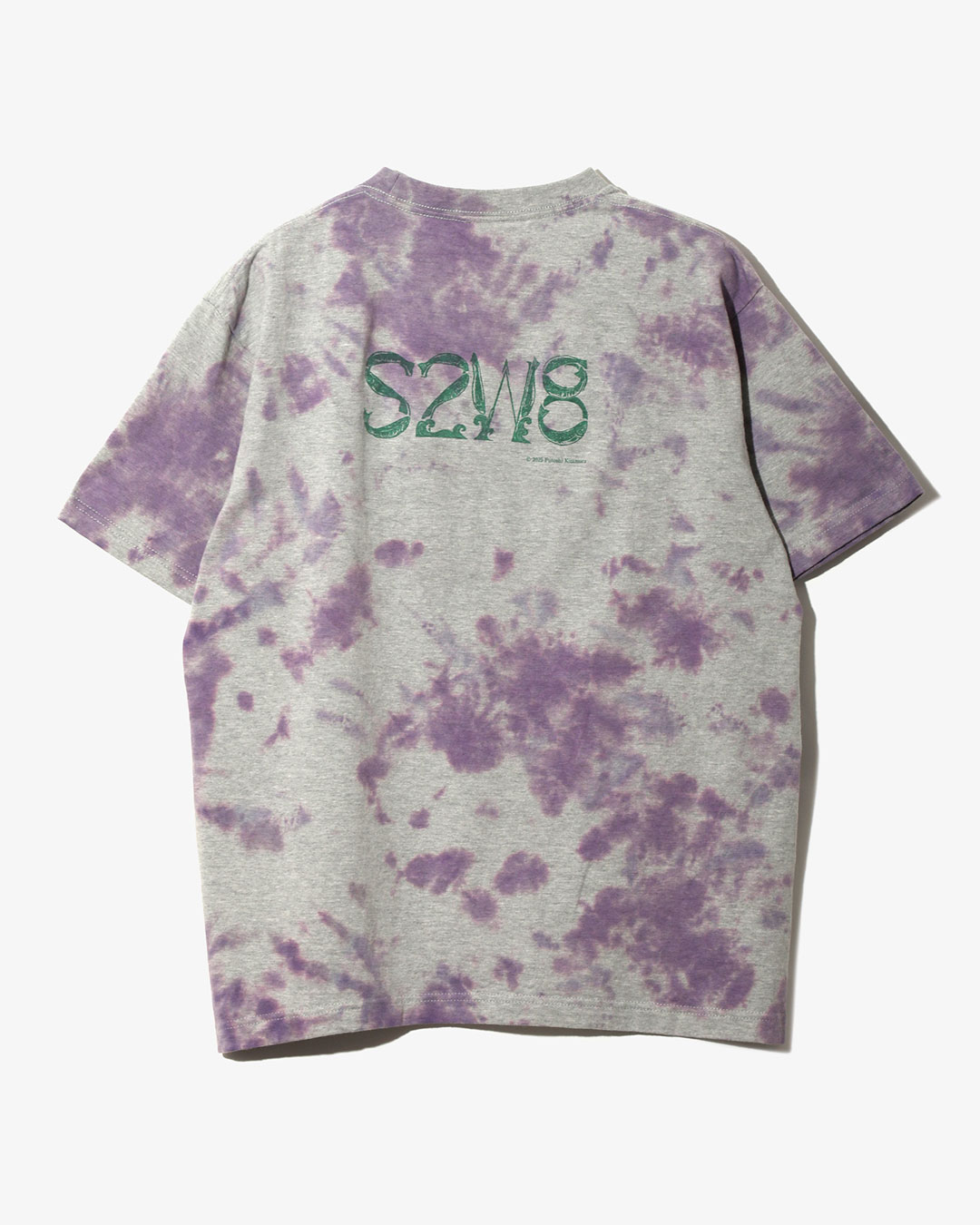 S/S TEE- C/PE JERSEY / HYDRANGEA ¥17,600