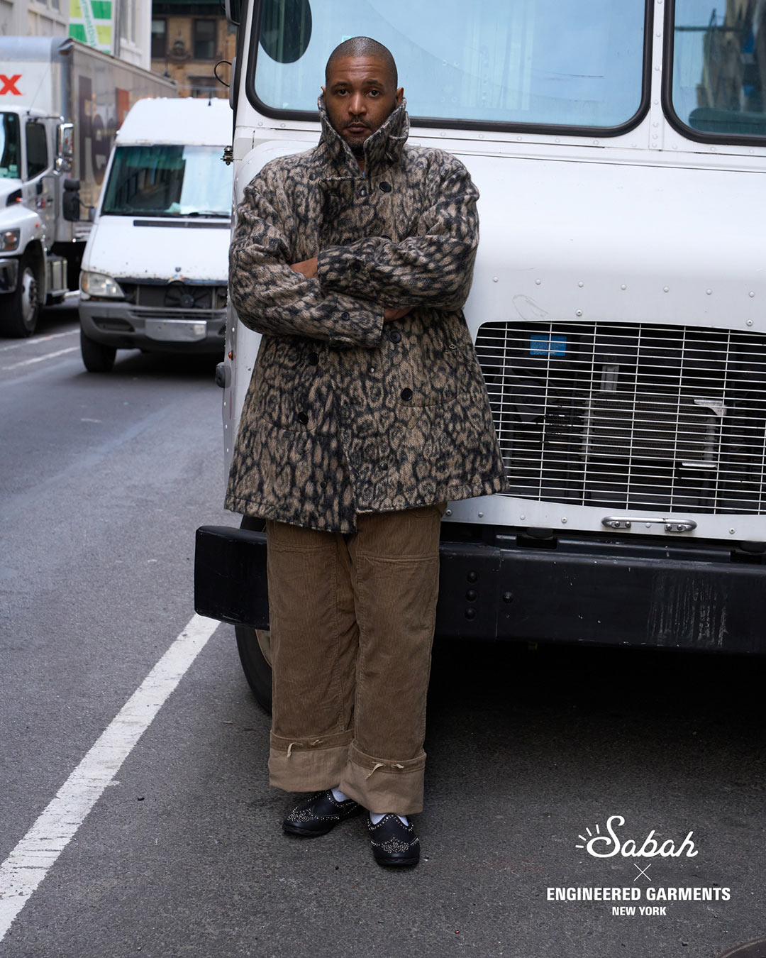 ENGINEERED GARMENTS〉×〈Sabah〉穴飾りデザインと、スタッズモデル2
