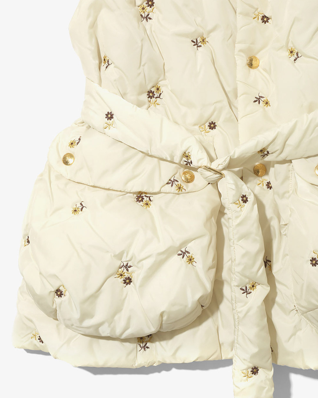 PADDED VEST – ORIGINAL FLORAL EMB. ¥56,100