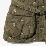 PADDED VEST – ORIGINAL FLORAL EMB. ¥56,100