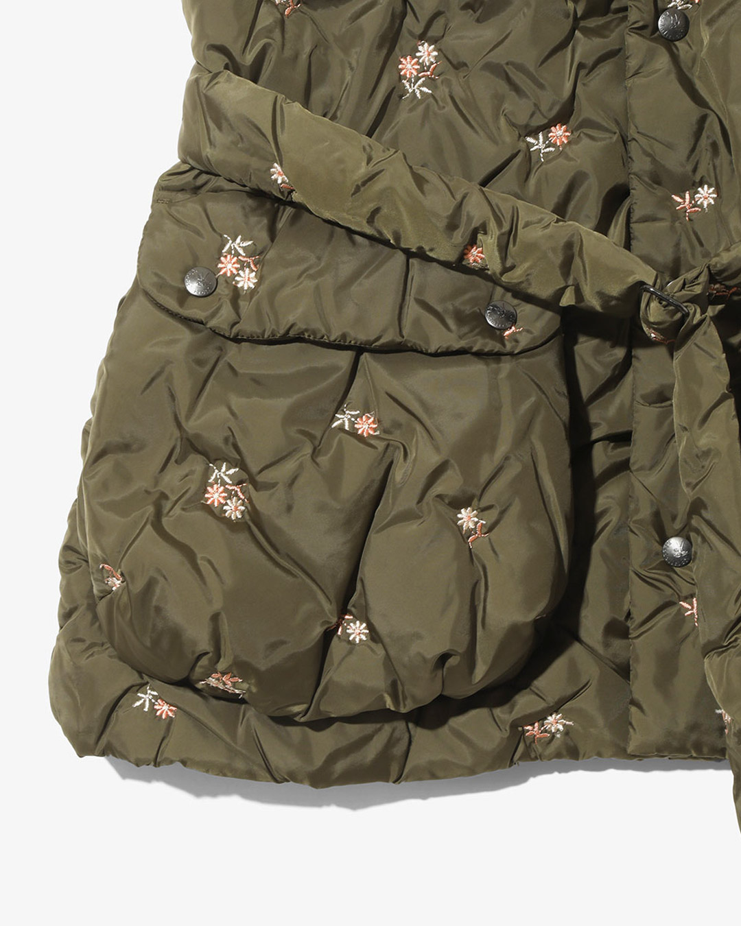 PADDED VEST – ORIGINAL FLORAL EMB. ¥56,100