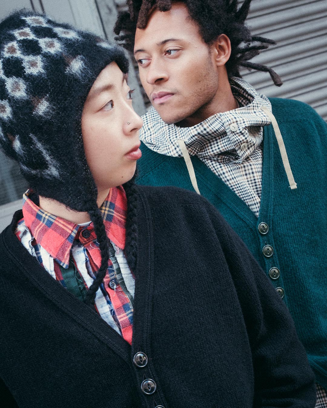 〈WOBURN WALK〉 「FISHERMAN SHETLAND CARDIGAN」