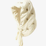 PADDED HOODY SCARF – ORIGINAL FLORAL EMB. ¥26,400