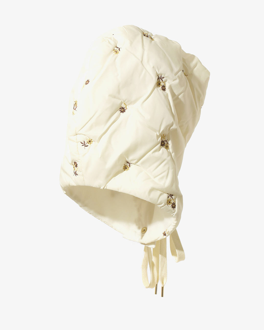 PADDED HOODY SCARF – ORIGINAL FLORAL EMB. ¥26,400