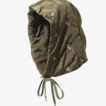 PADDED HOODY SCARF – ORIGINAL FLORAL EMB. ¥26,400