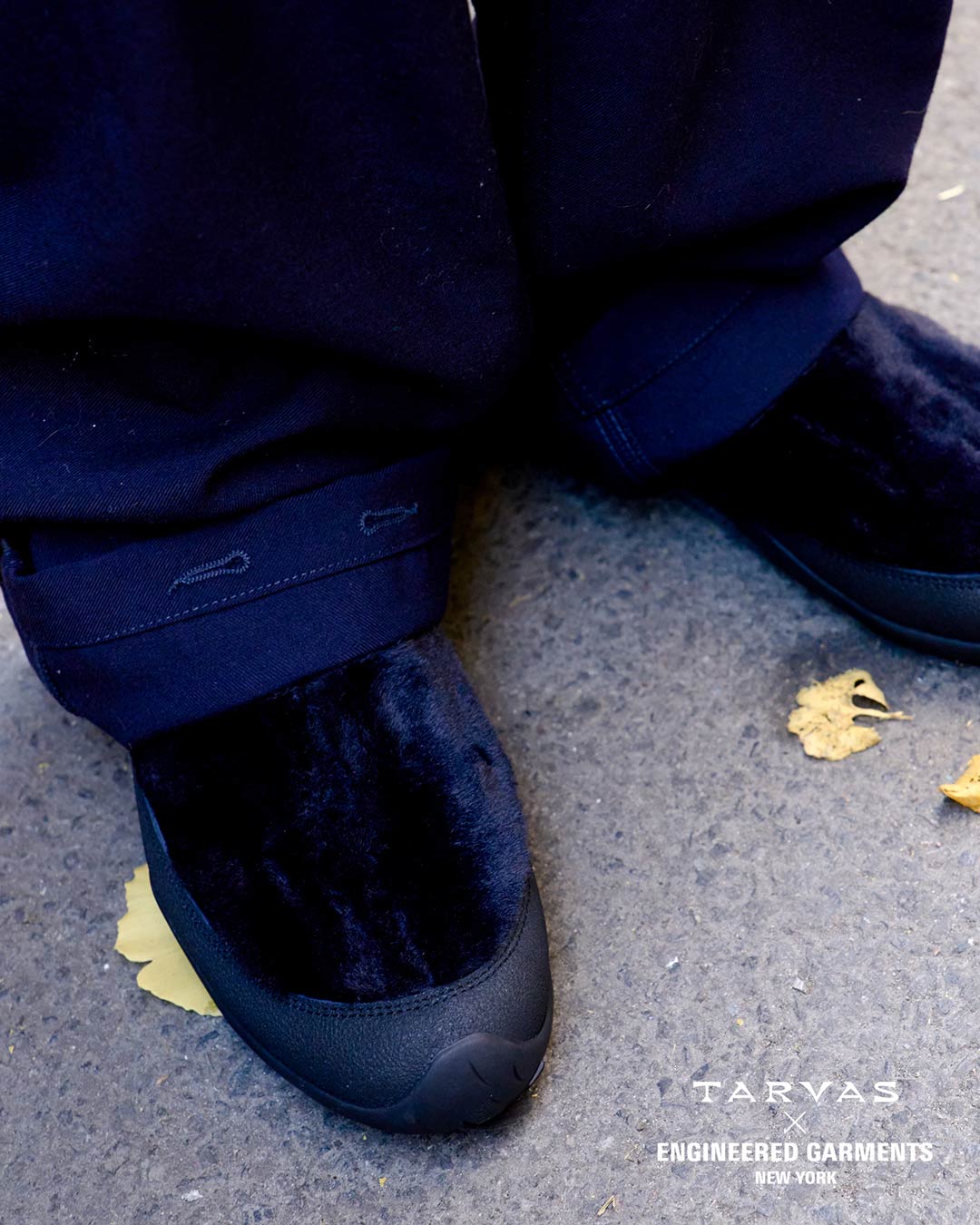 〈EG〉x〈TARVAS〉 モックにフェイクファーを配したコラボモデル