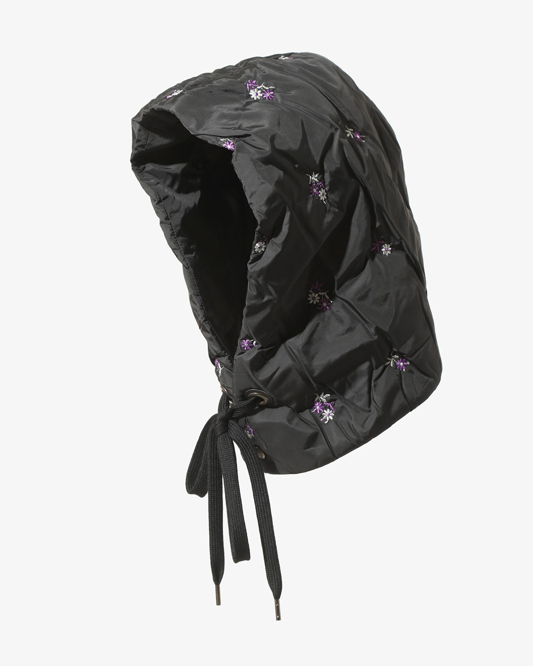 PADDED HOODY SCARF – ORIGINAL FLORAL EMB. ¥26,400