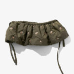 PADDED VARIATION APRON – ORIGINAL FLORAL EMB. ¥27,500