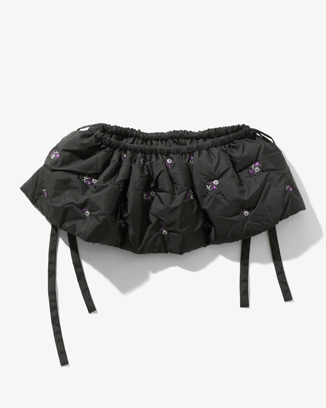 PADDED VARIATION APRON – ORIGINAL FLORAL EMB. ¥27,500