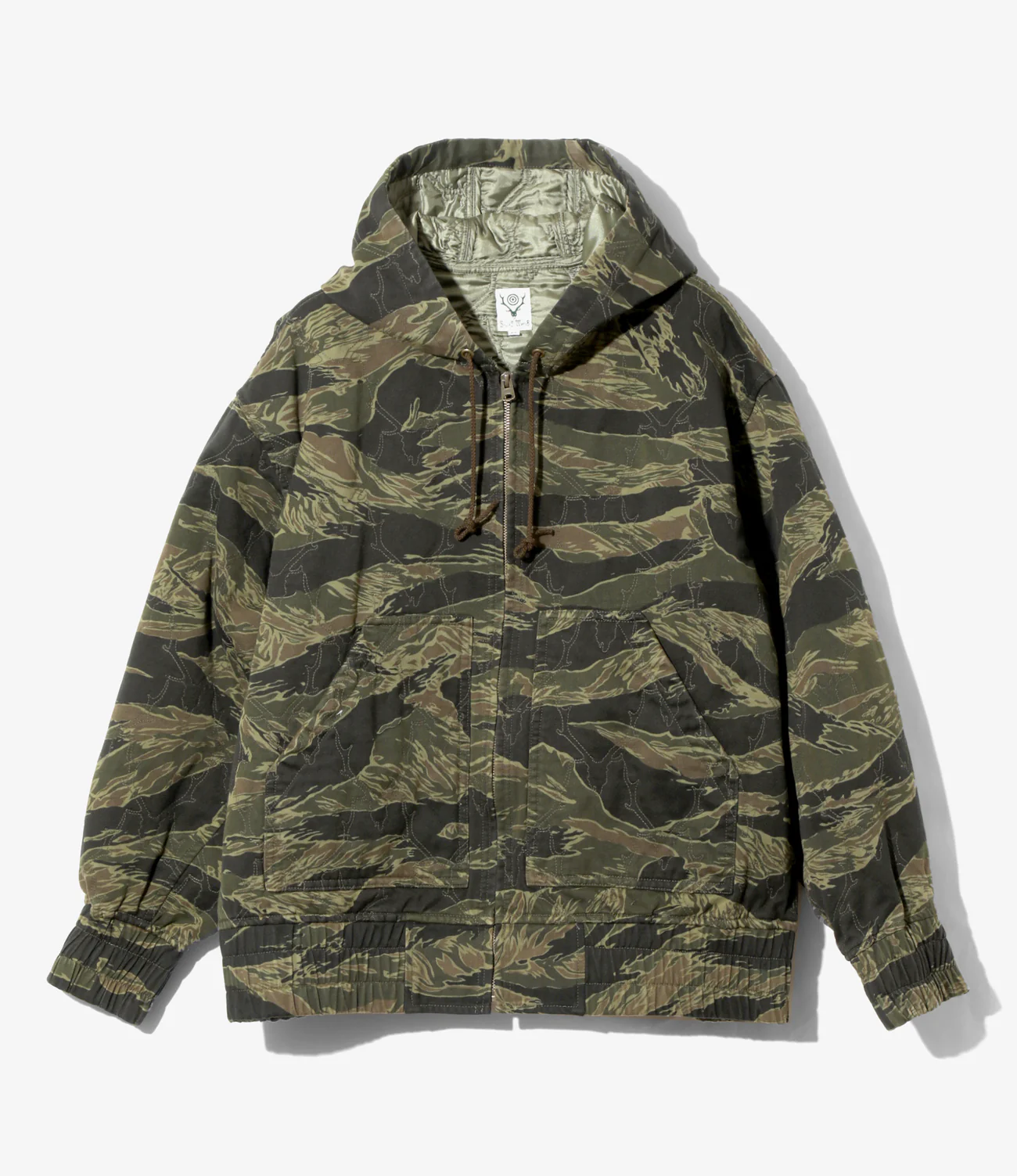 SOUTH2 WEST8 ZIP WORK HOODY