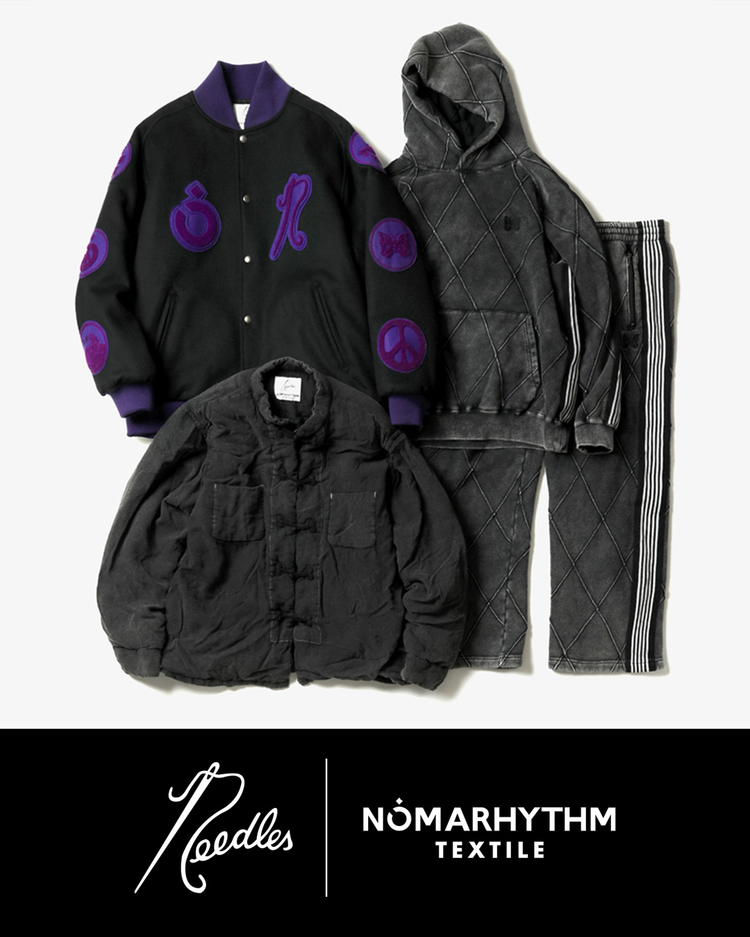 〈NEEDLES〉×〈NOMARHYTHM TEXTILE〉FALL WINTER 2025