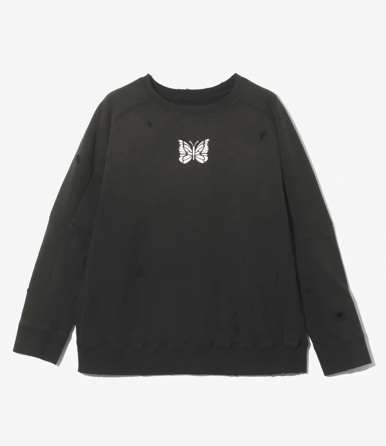 NEEDLES DECONSTRUCTED SWEAT SHIRT
