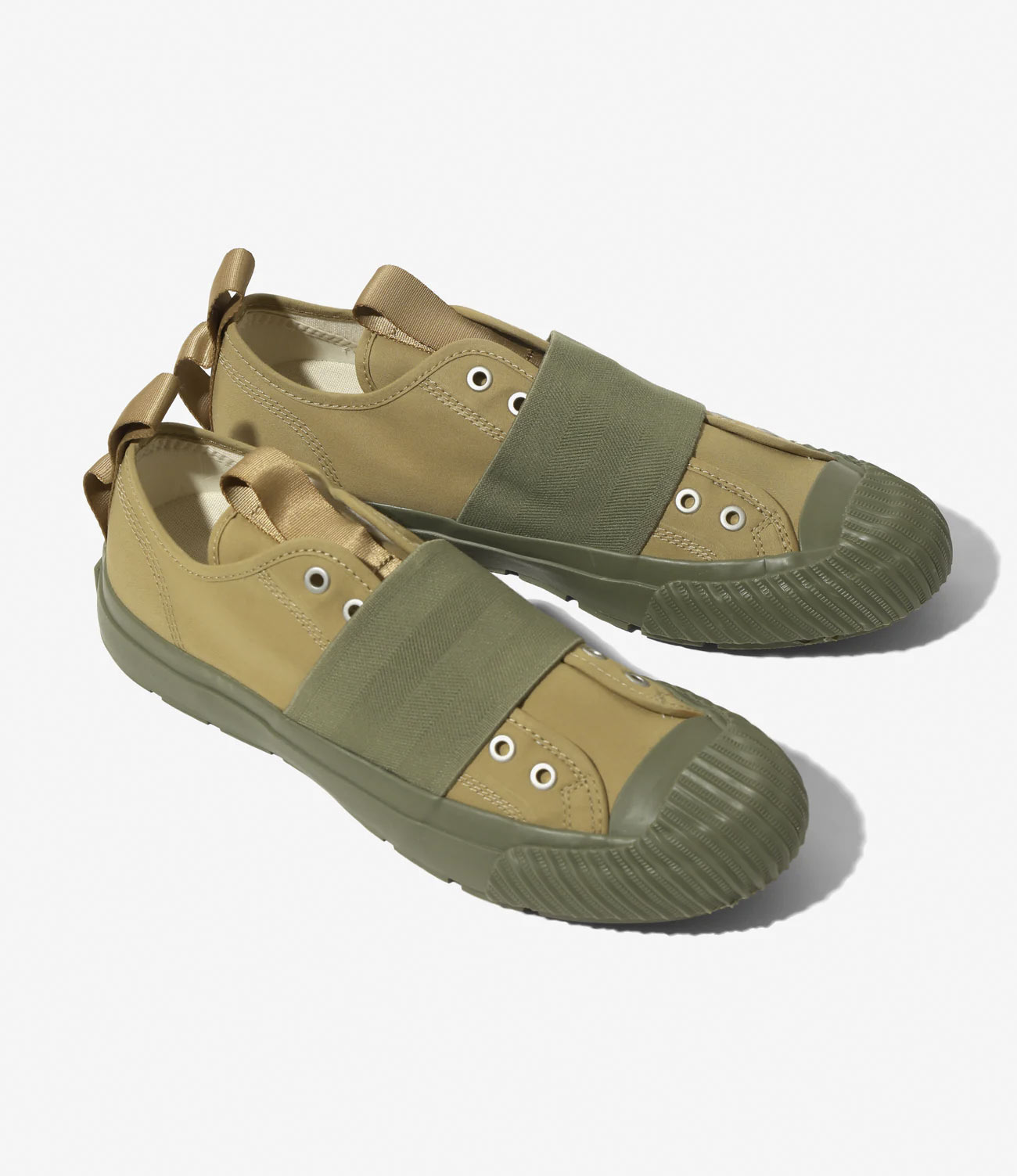 〈ENGINEERED GARMENTS〉X〈P.F. FLYERS〉 GROUND SLIP ON