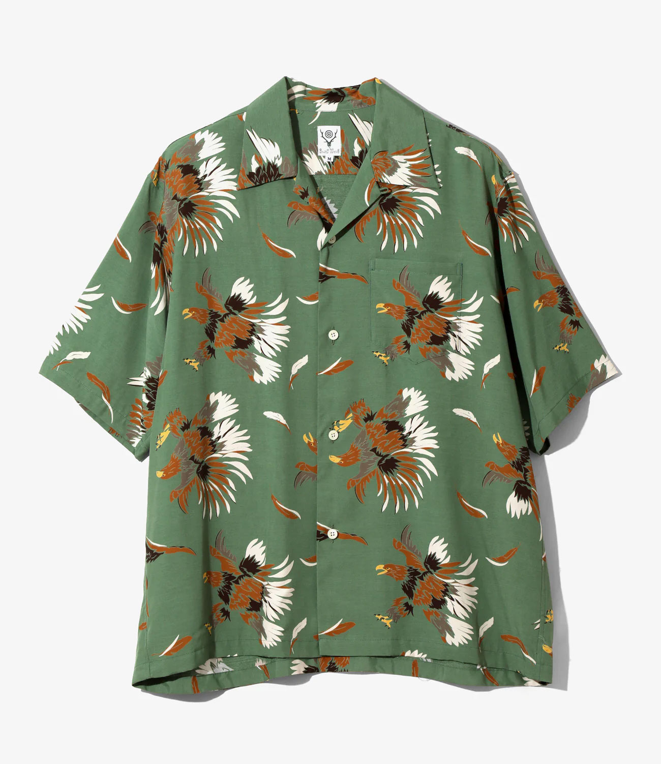 SOUTH2 WEST8 S/S OPEN COLLAR SHIRT