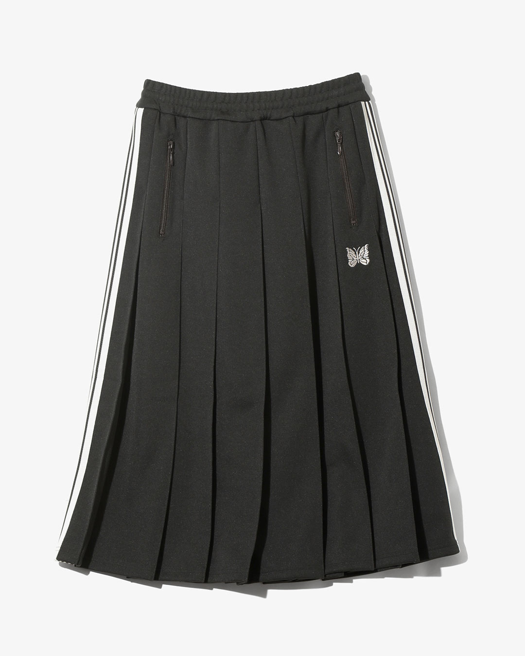 PLEATED TRACK SKIRT - POLY SMOOTH ¥23,100
