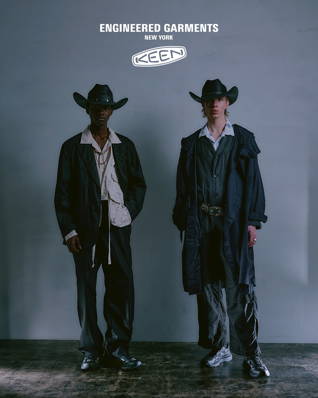 〈ENGINEERED GARMENTS〉 x 〈KEEN〉SPRING SUMMER 2025