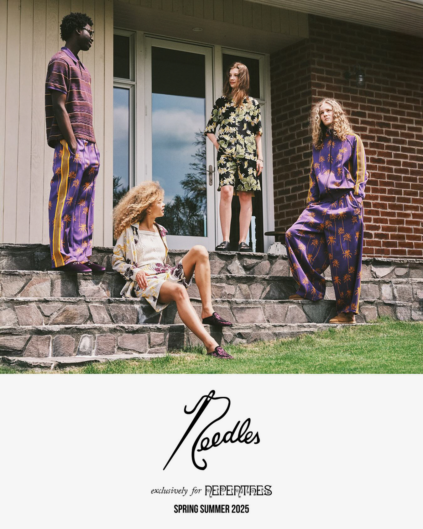 〈NEEDLES〉 for NEPENTHESSPRING SUMMER 2025
