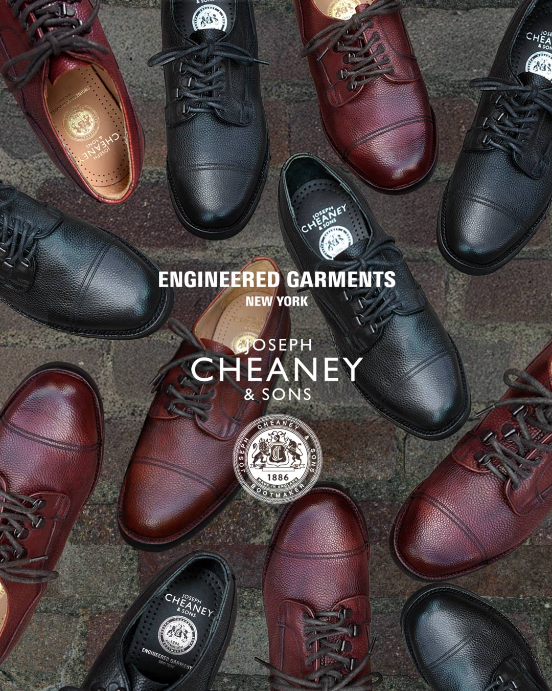 〈EG〉 × 〈JOSEPH CHEANEY〉10月3日（金）リリース決定