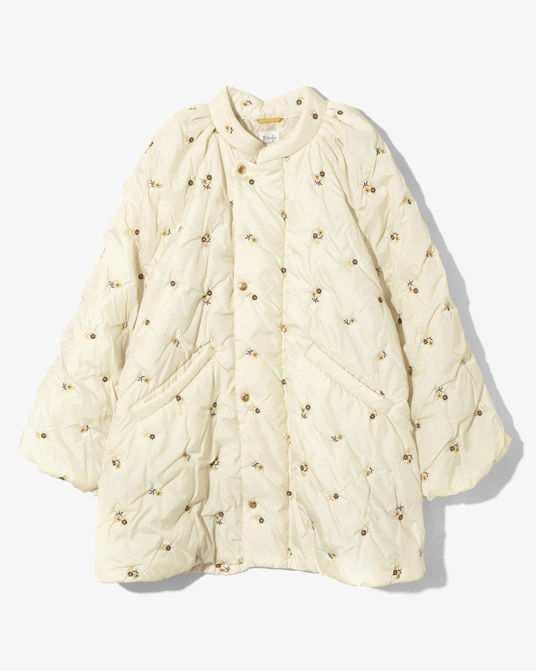 PADDED COAT – ORIGINAL FLORAL EMB. ¥75,900