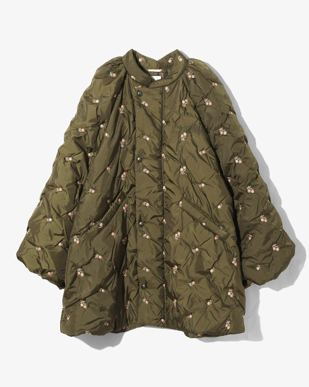 PADDED COAT – ORIGINAL FLORAL EMB. ¥75,900