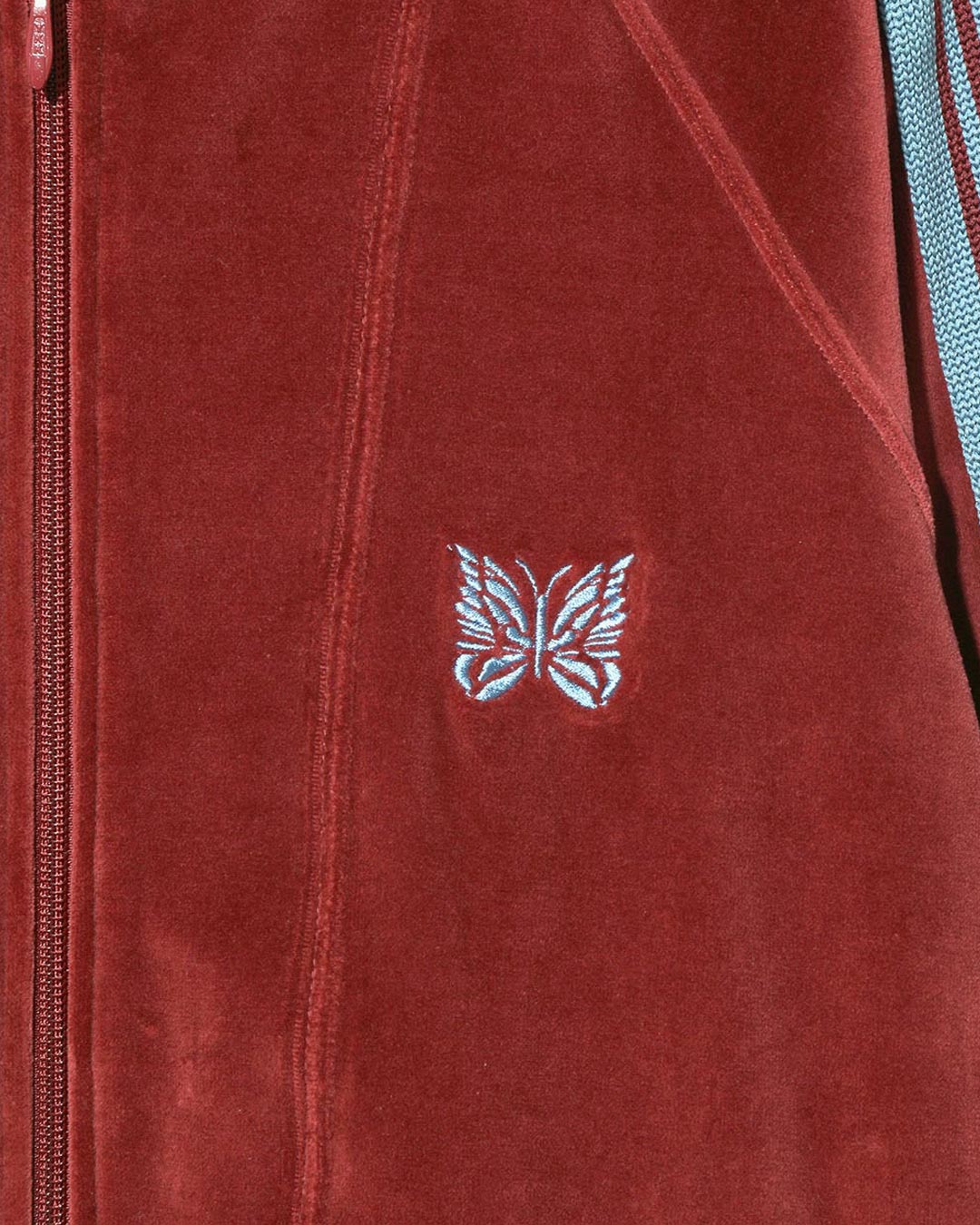 ZIPPED TRACK CARDIGAN – C/PE VELOUR ¥31,900