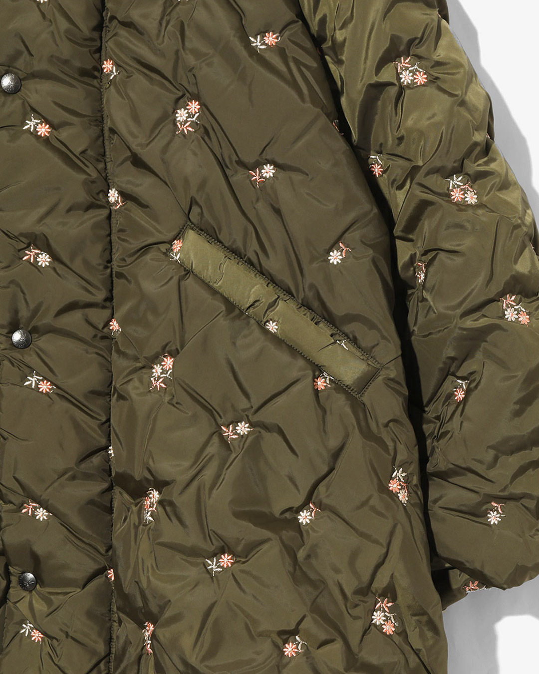 PADDED COAT – ORIGINAL FLORAL EMB. ¥75,900