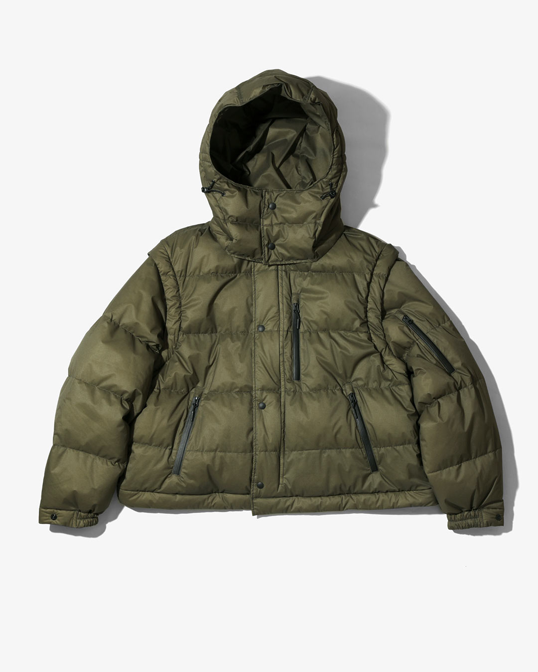 ENGINEERED GARMENTS〉x〈NANGA〉自由に変形する別注デタッチャブル