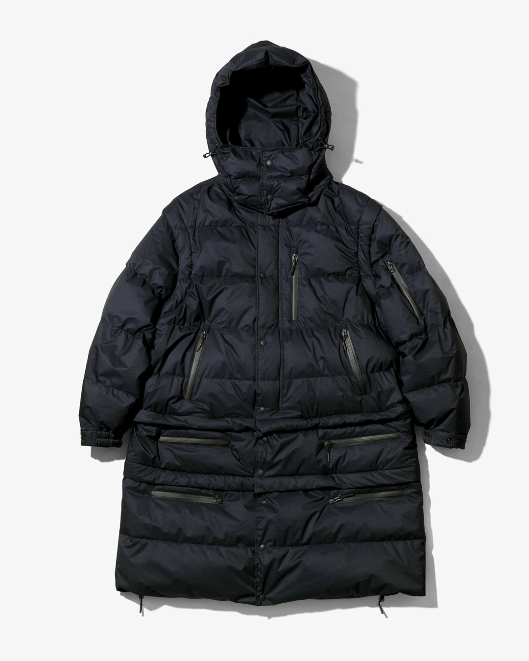 ENGINEERED GARMENTS〉x〈NANGA〉自由に変形する別注デタッチャブル