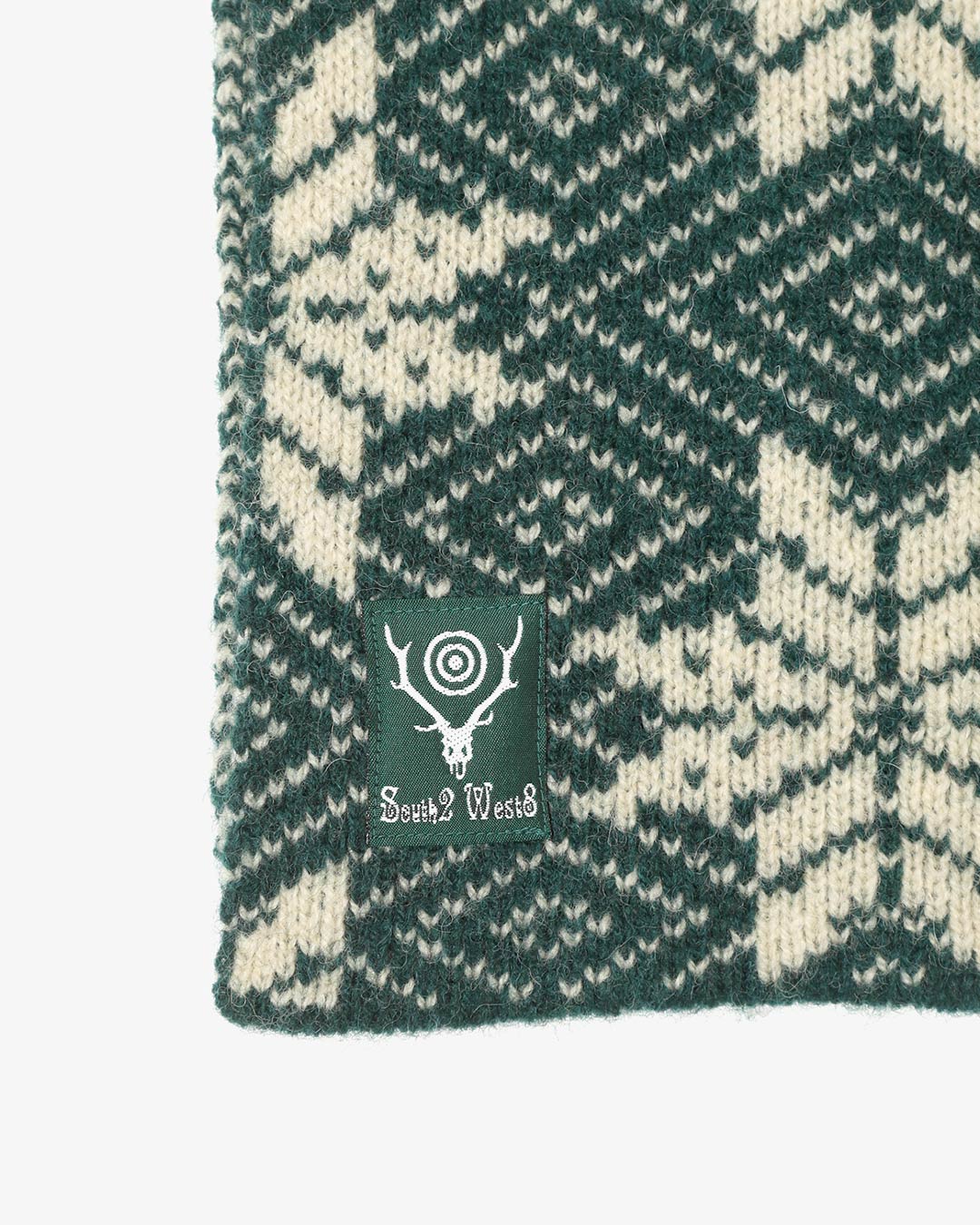 KNIT SCARF – SNOWFLAKES ¥9,900