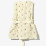 PADDED VEST – ORIGINAL FLORAL EMB. ¥56,100